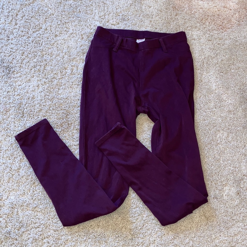 Maroon Jeggings